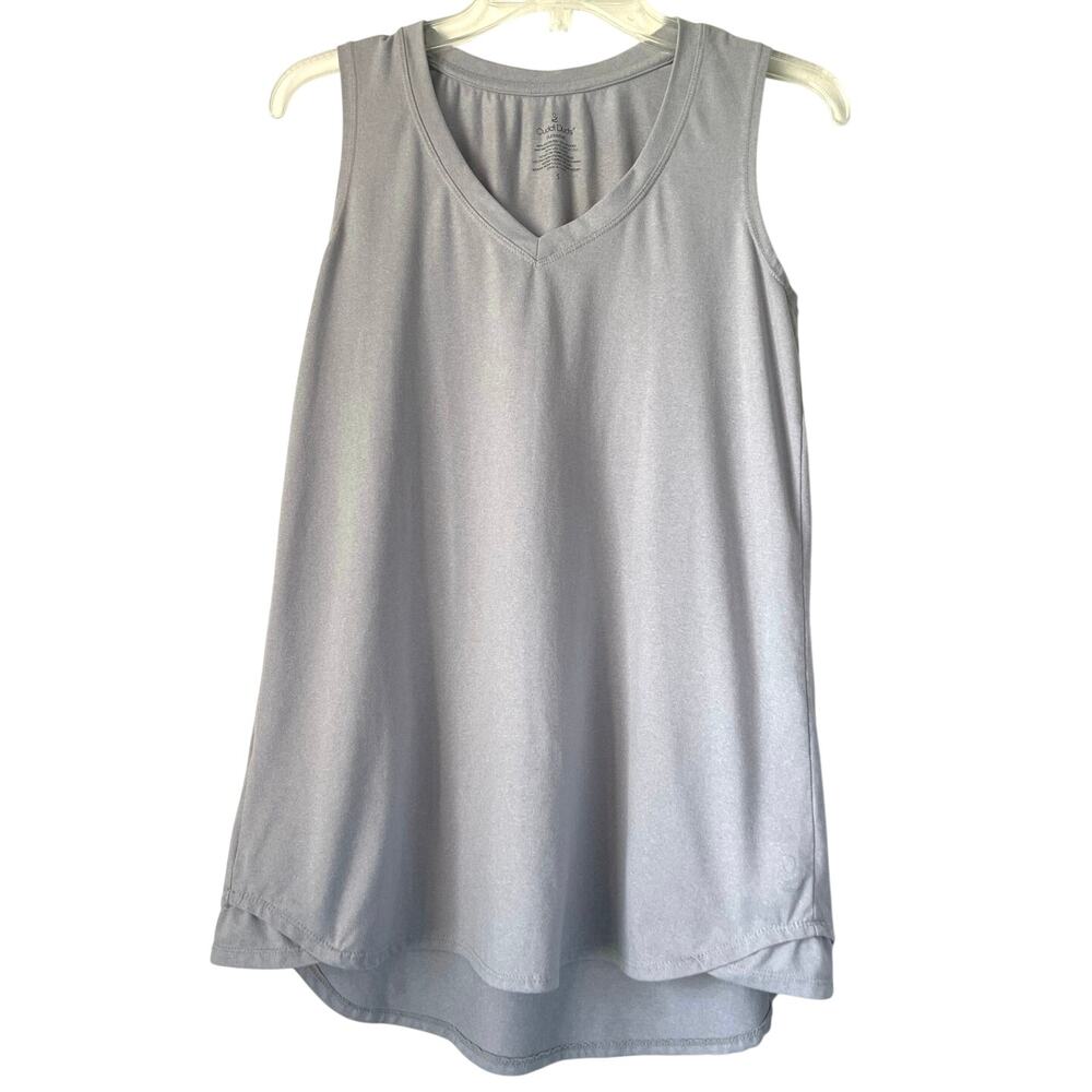 Cuddl Duds Flexwear Gray Tank Womens Size S Lounge Soft Stretch Pajamas Comfort